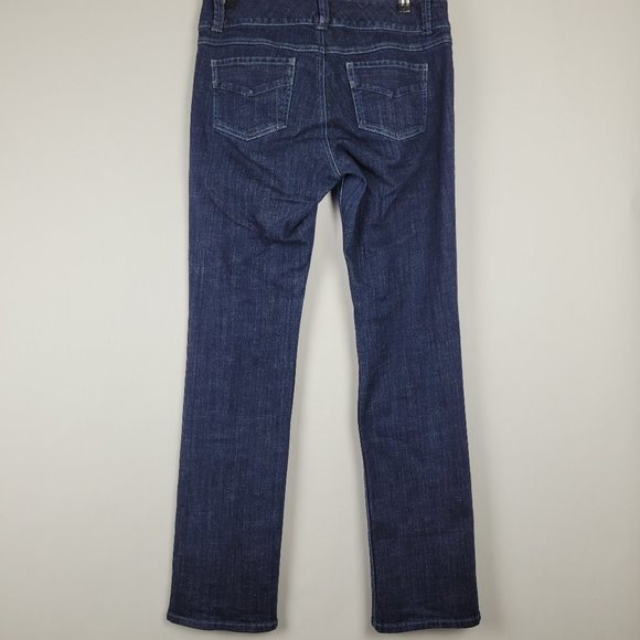 CAbi Lou Lou Dark Wash Straight Leg Jeans 10 #201 - Picture 8 of 8
